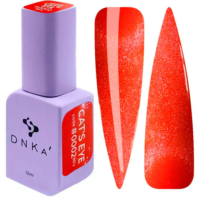 Geellakk DNKa Cat's Eye 80's - 0002, 12 ml