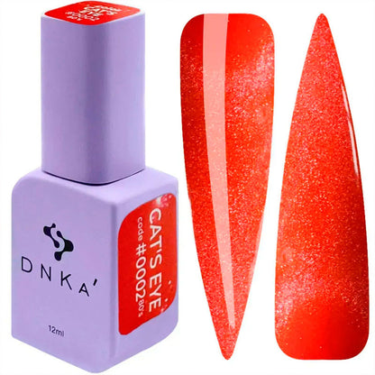 Geellakk DNKa Cat's Eye 80's - 0002, 12 ml