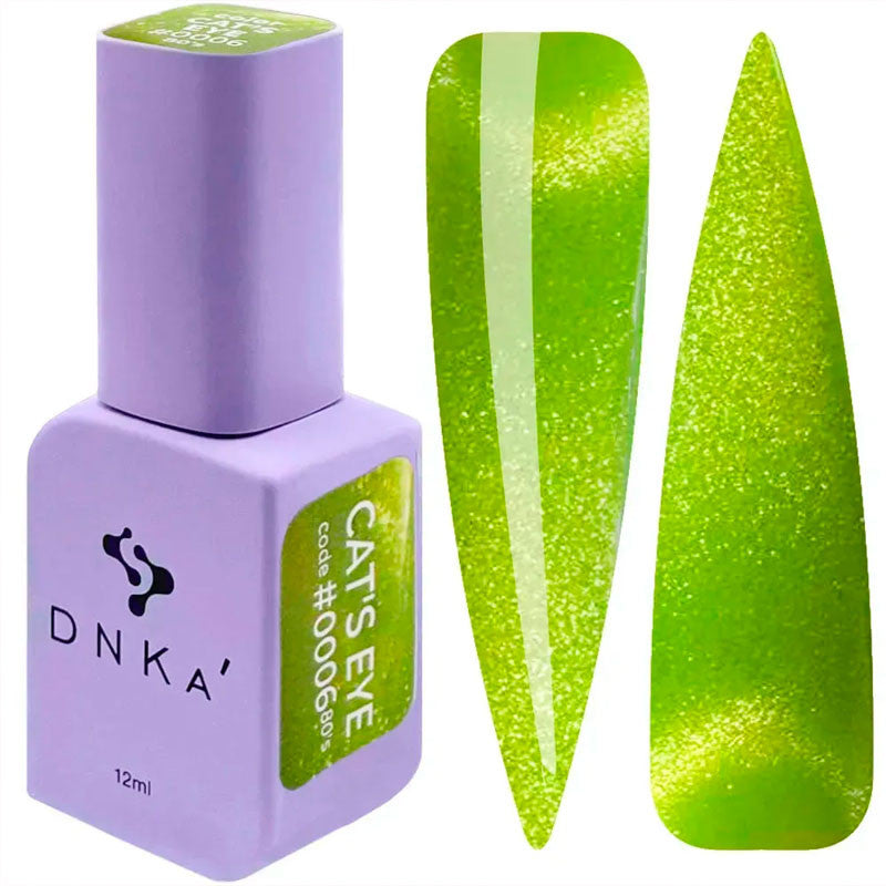 Vernis semi-permanent DNKa Cat's Eye 80's - 0006, 12 ml