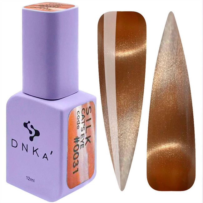 Gel Polish Color DNKa Cat's Eye Silk - 0031, 12 ml