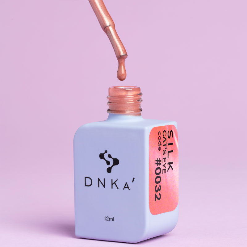 Gel Polish Color DNKa Cat's Eye Silk - 0032, 12 ml — image 2