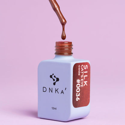 Gel Polish Color DNKa Cat's Eye Silk - 0036, 12 ml — image 3
