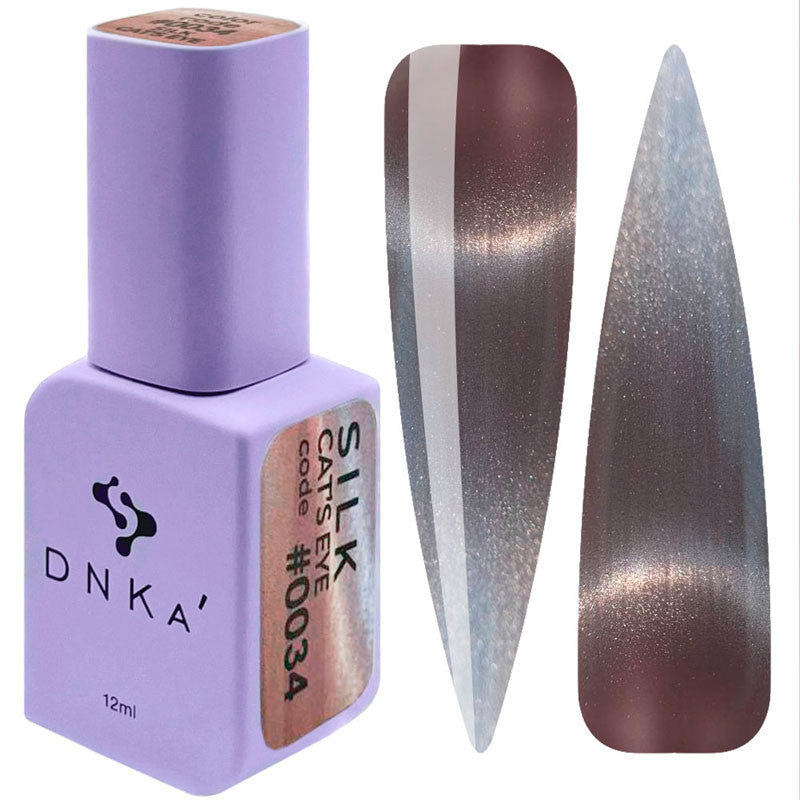 Geellakk DNKa Cat's Eye Silk - 0034, 7 ml