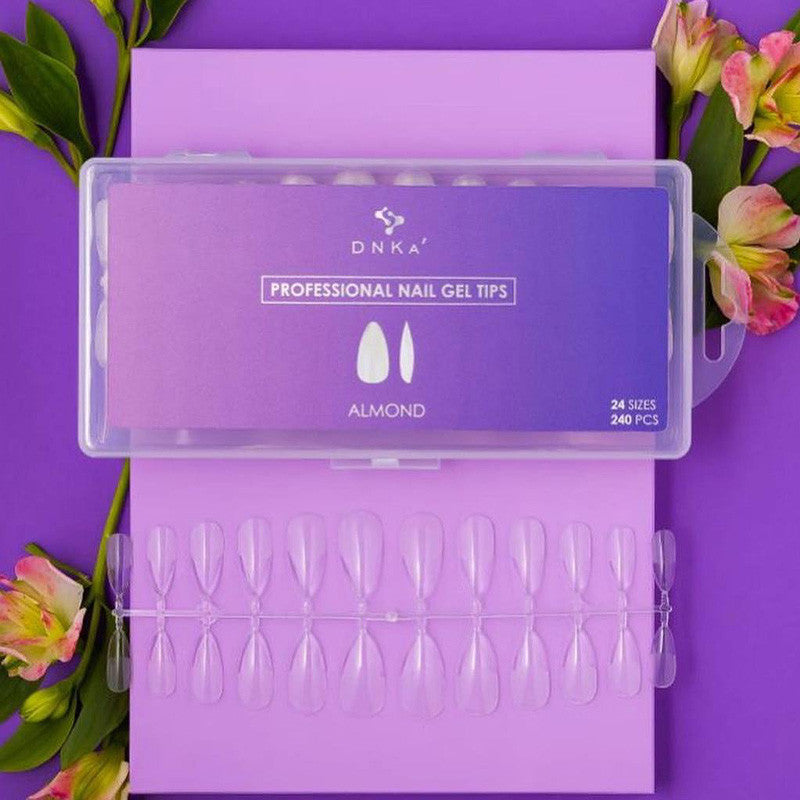 Gel de construction Gel Tips - DNKa Professional Nail Gel Tips Almond - 240 pcs