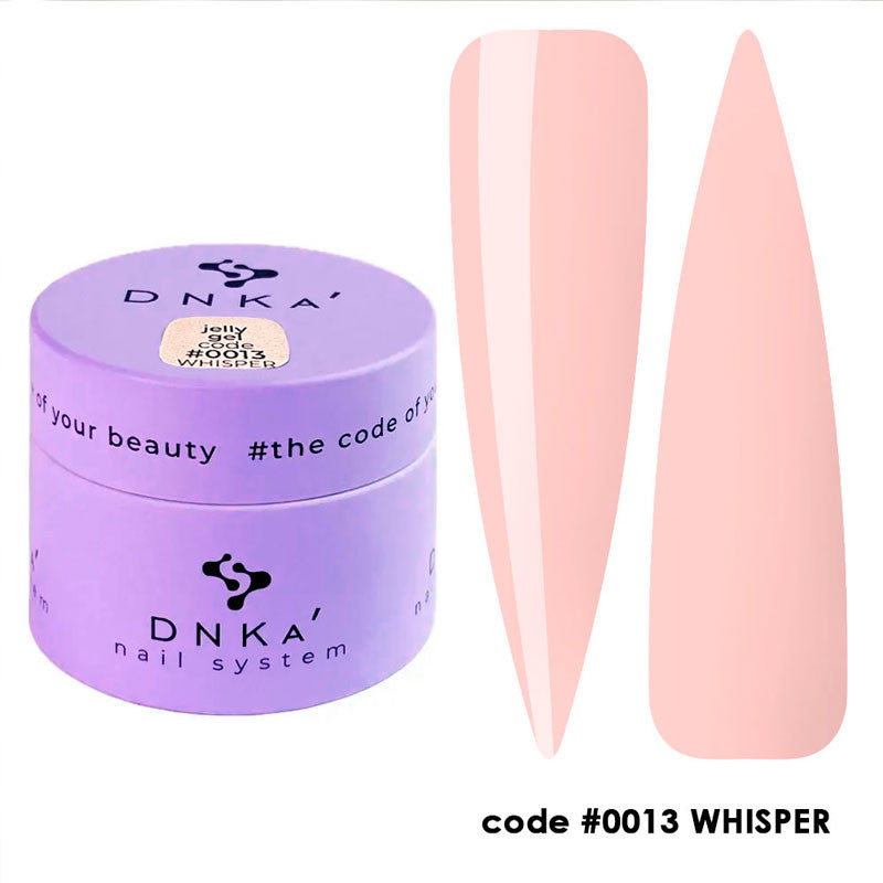 Gel constructor tipo jelly DNKa No. 0013 Whisper - 15 ml