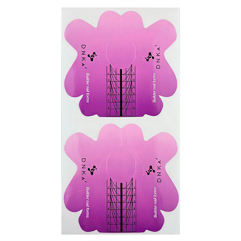 DNKa moldes para extensiones de uñas – cortos, 500 uds. — imagen 2
