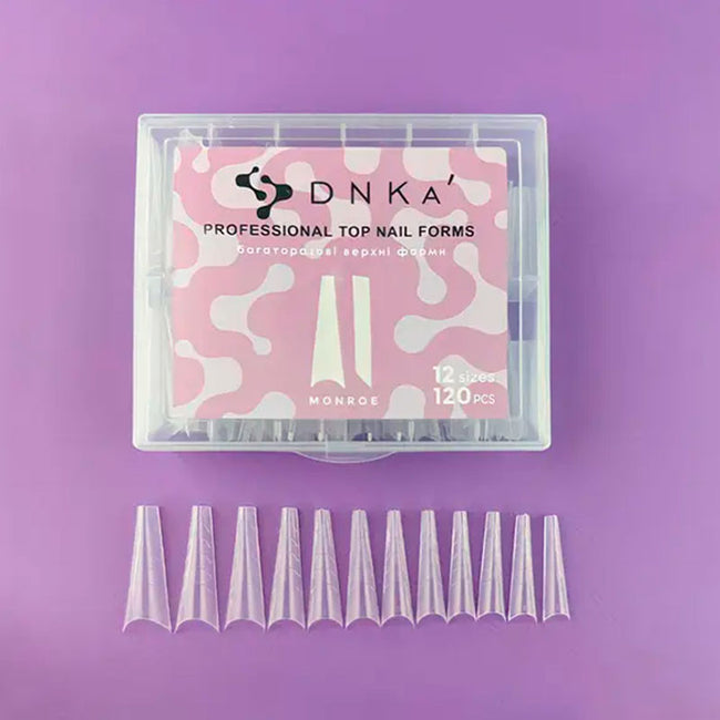 Top forms for building nails - DNKa Top Nail Forms Monroe - 120 pcs