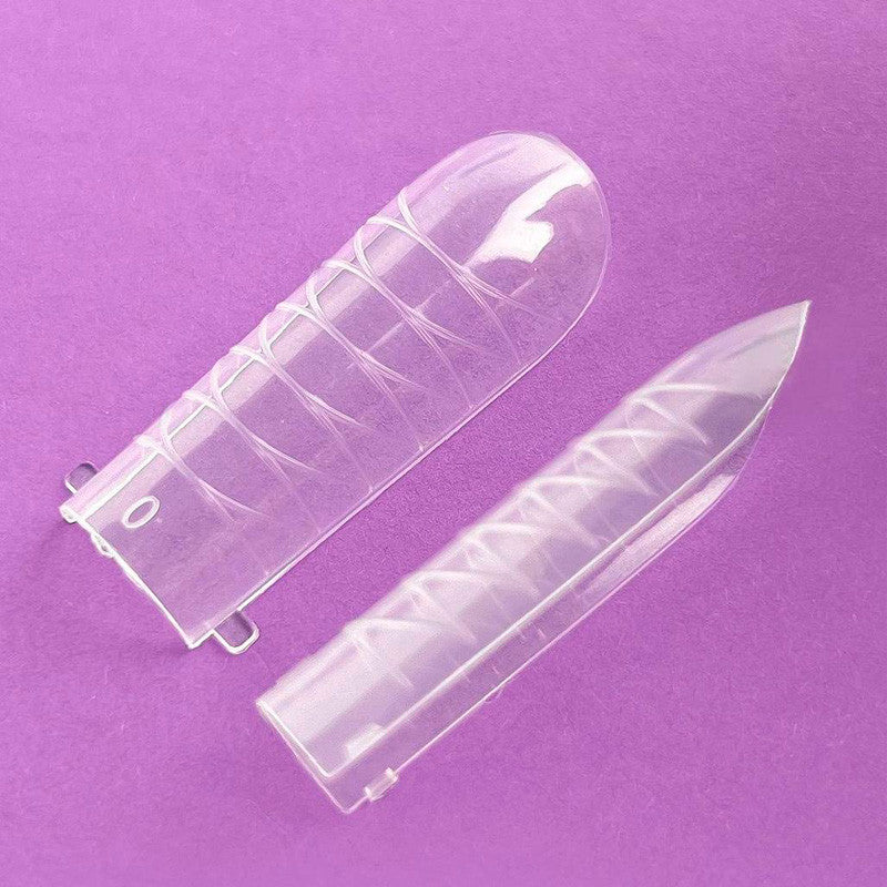 Top forms for building nails - DNKa Top Nail Forms Square - 120 pcs — image 2
