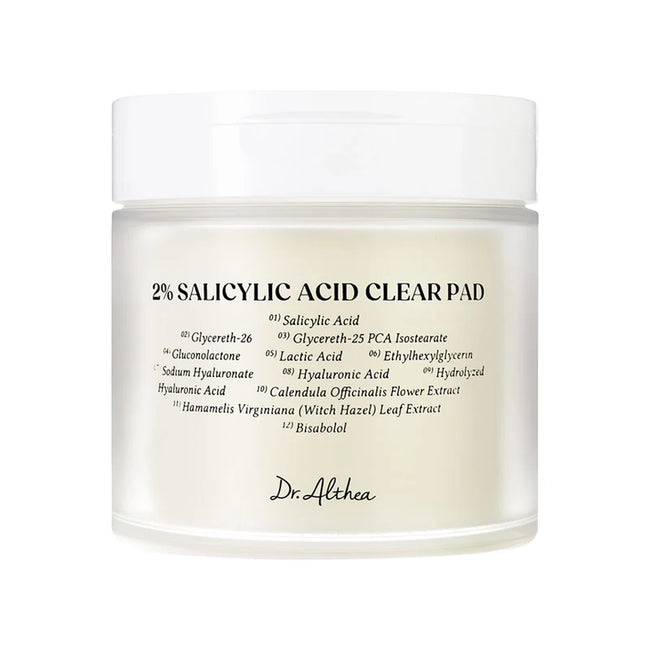 Dr. Althea 2% Salicylic Acid Clear Pad 65pcs — 65pcs