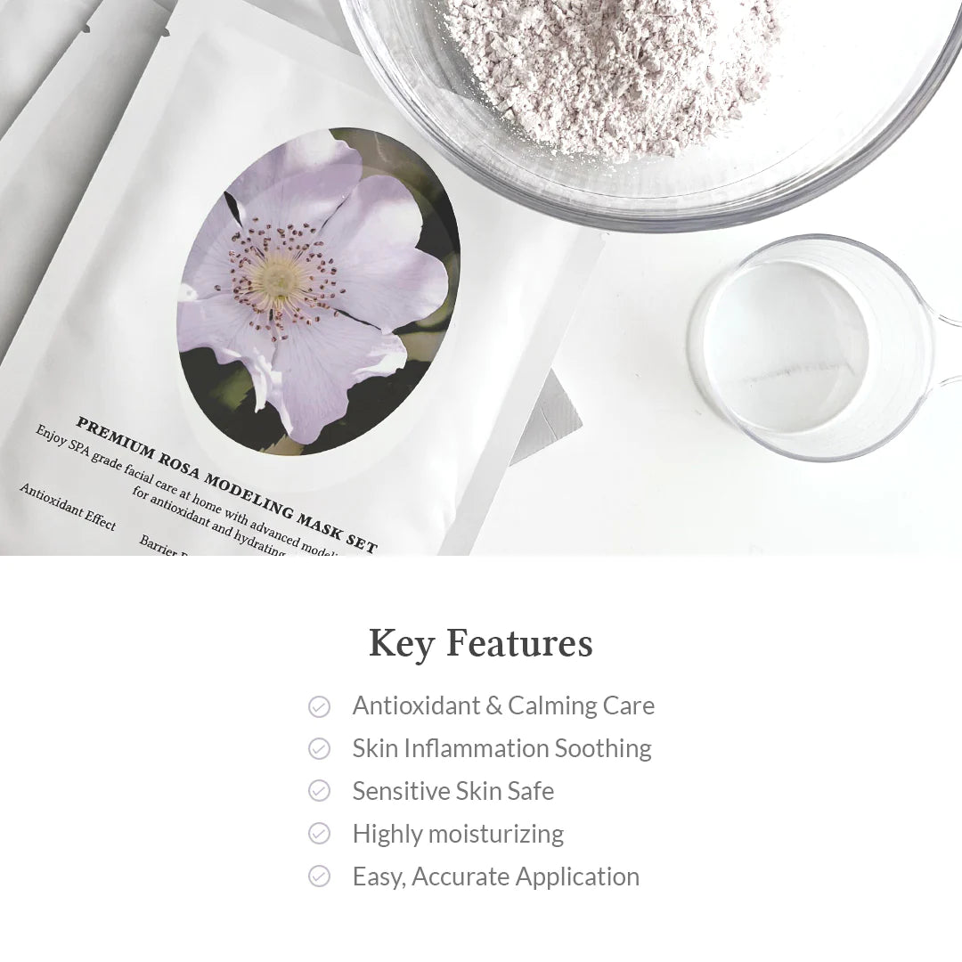 Dr. Althea Premium Rosa modeling Mask Set — product image 4