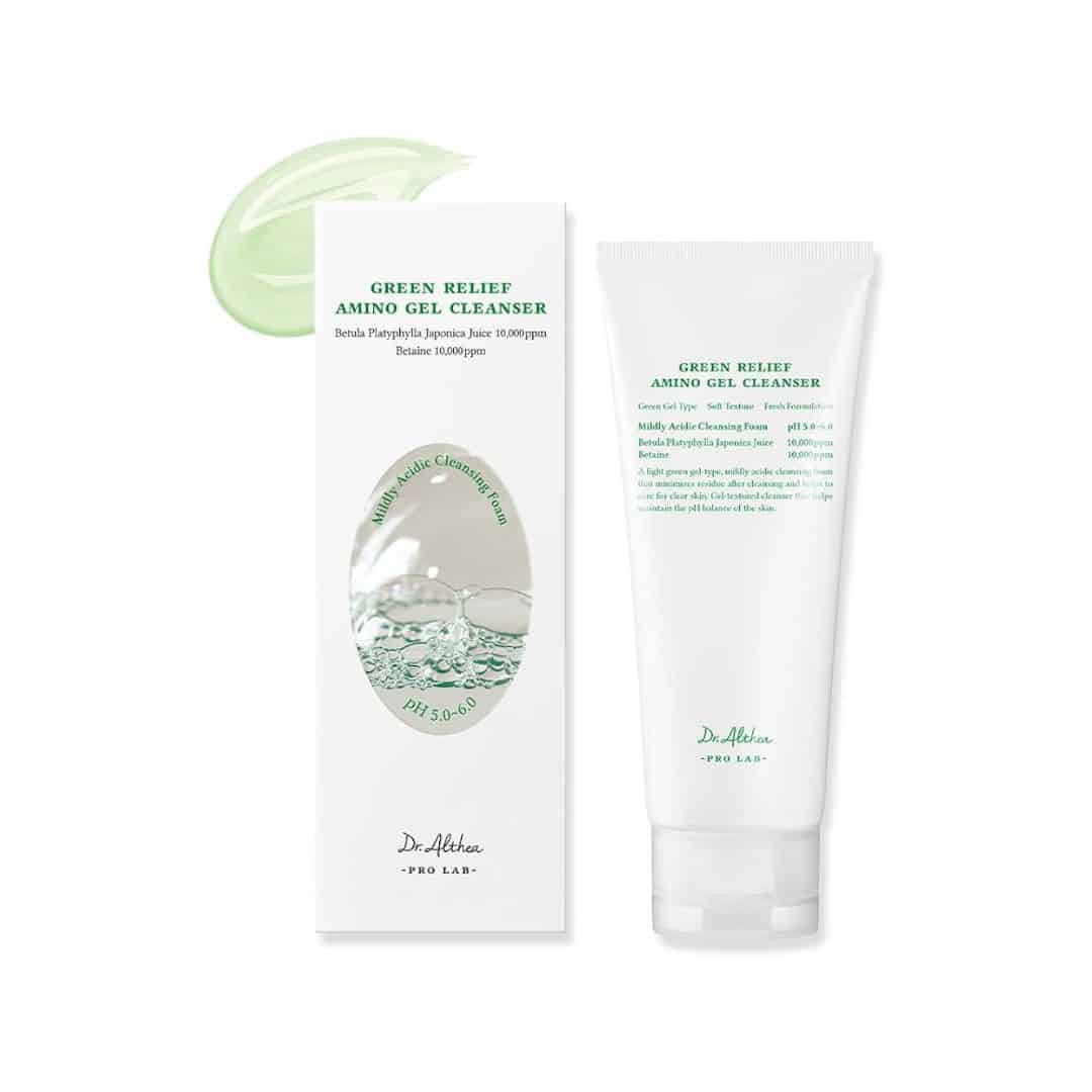 Althea Green Relief Amino Gel Cleanser 100 ml — Tuotekuva 1