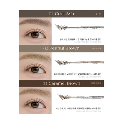 Dr. Althea Dear. A 0.9mm Brow Pencil — 03. Caramel Brown