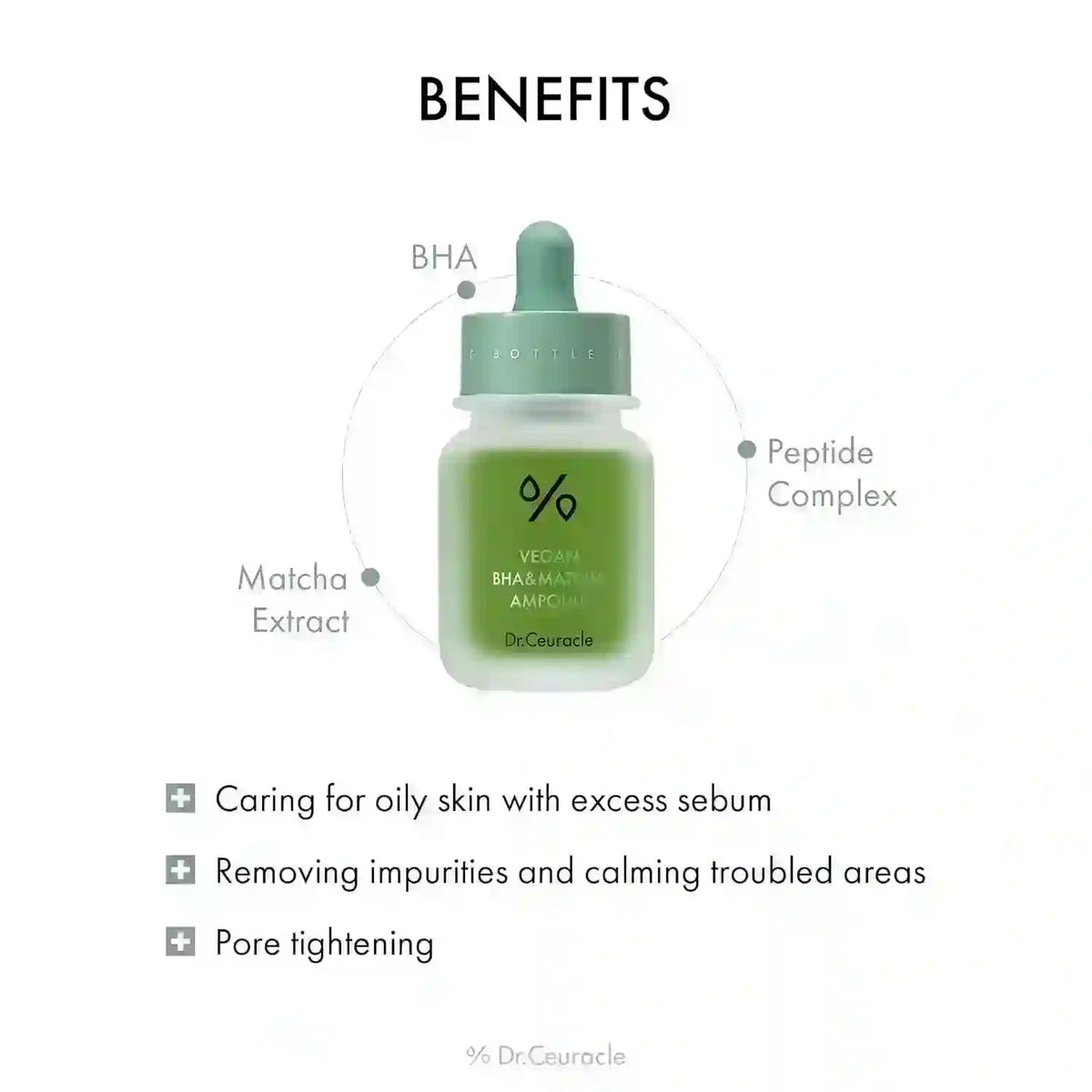 Dr. Ceuracle Vegan BHA & Matcha Ampoule 30ml — product image 3