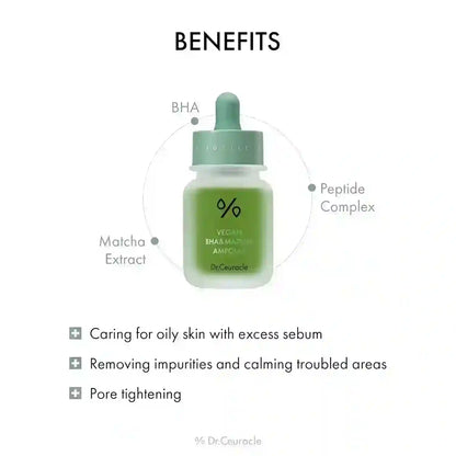 Dr. Ceuracle Vegan BHA & Matcha Ampoule 30ml — product image 3