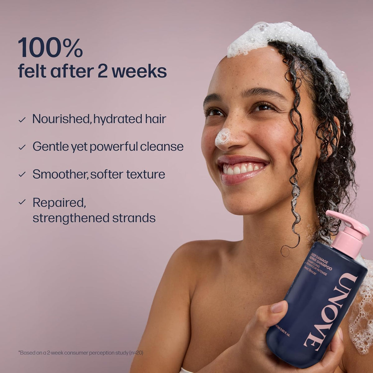 Dr. FORHAIR UNOVE Champú reparador de daños profundos 500g — Imagen del producto 4
