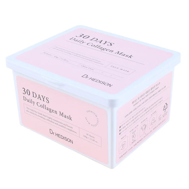 Dr. Hedison 30 Days Daily Collagen Mask 30pcs — 30pcs