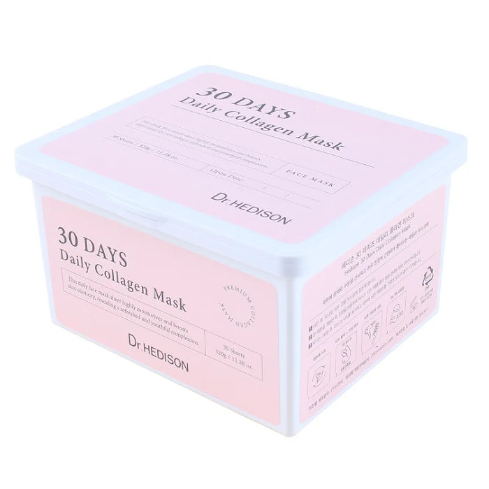 Dr. Hedison 30 Days Daily Collagen Mask 30pcs — 30pcs