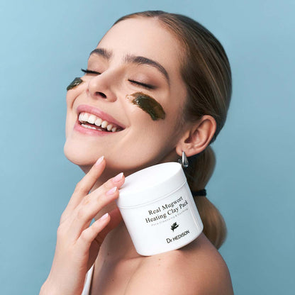 Dr. Hedison Real Mugwort Heating Clay Pack 265g — product image 3