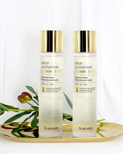 Dr. Hedison Gold Activation Calming Toner 150ml — product image 2