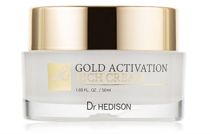 Dr. Hedison Crema Rica Activadora de Oro 50ml — Imagen del producto 1