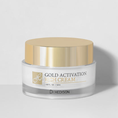 Dr. Hedison Crema Rica Activadora de Oro 50ml — Imagen del producto 2