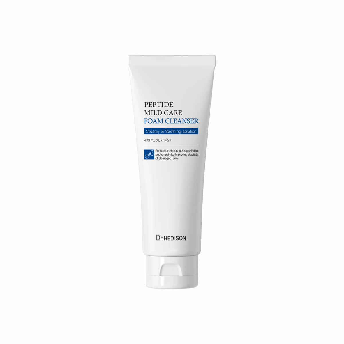 Dr. Hedison Limpiador en espuma de cuidado suave con péptidos 140ml — Imagen del producto 1