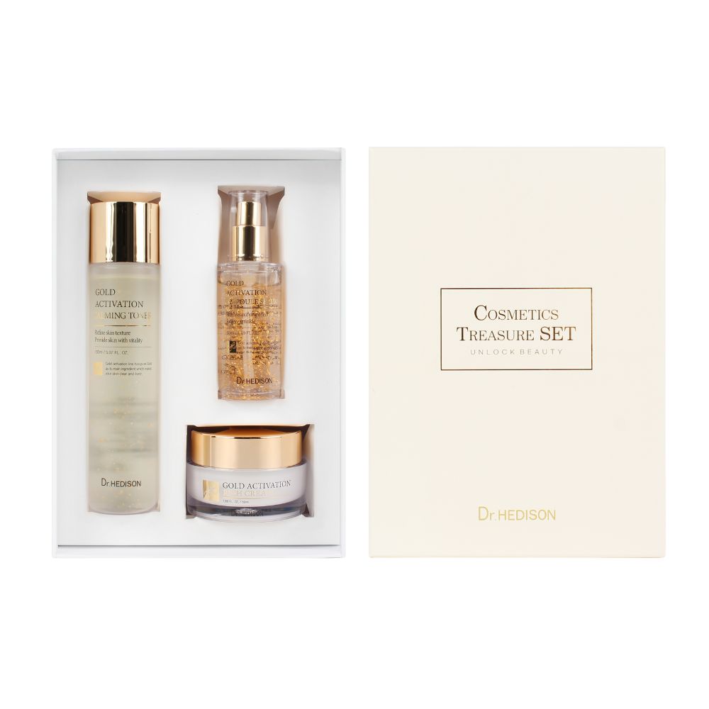 Dr. Hedison Kit cadeau en or 3 pcs — Photo du produit 1
