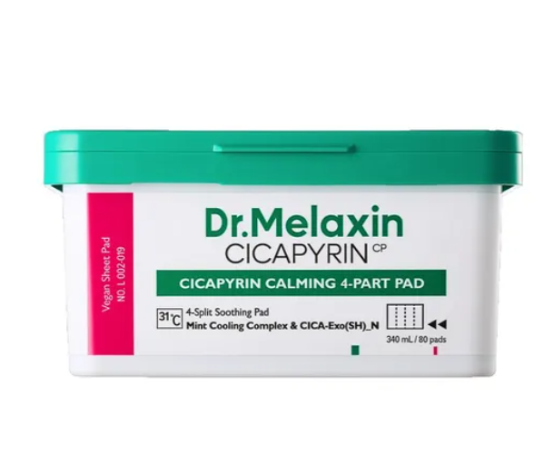 Dr. Melaxin Cicapyrin Calming 4 Part Pad 80pcs — 80pcs