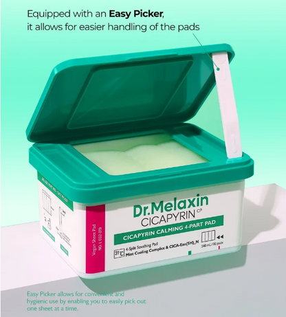 Dr. Melaxin Cicapyrin Calming 4 Part Pad 80pcs — product image 5