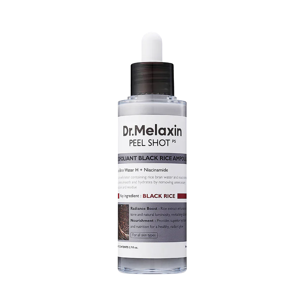 Dr. Melaxin Peel Shot Exfoliant Black Rice Ampoule 80ml — 80ml