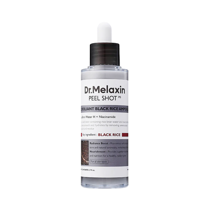 Dr. Melaxin Peel Shot Exfoliant Black Rice Ampoule 80ml — 80ml