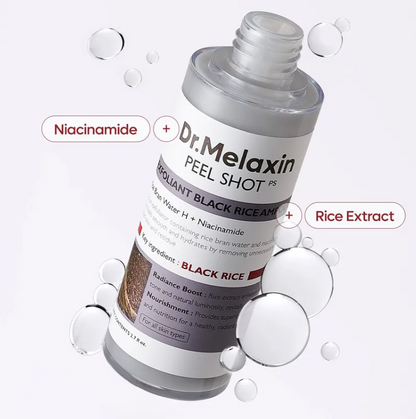Dr. Melaxin Peel Shot Exfoliant Black Rice Ampoule 80ml — product image 9