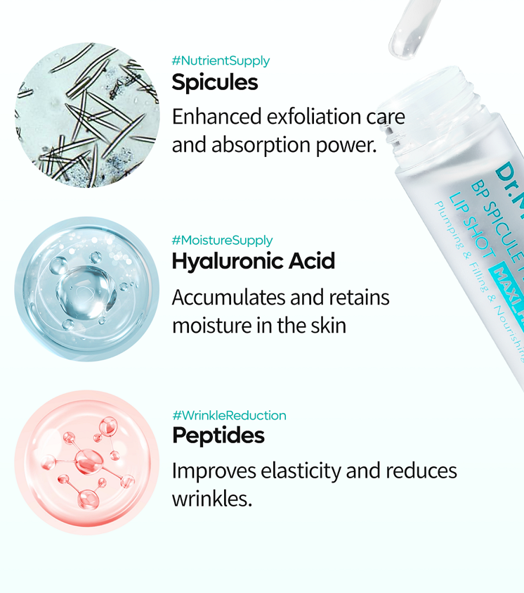 Dr. Melaxin BP Spicule Plumping Lip Shot 4ml — product image 3