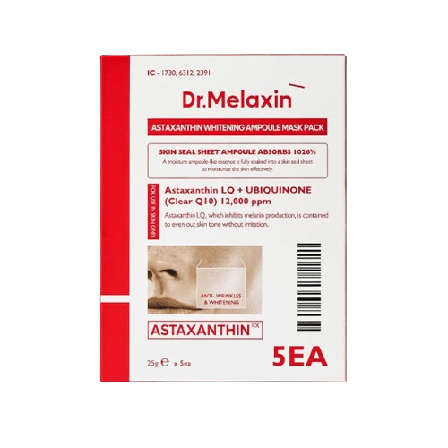Dr. Melaxin Astaxanthin Whitening Ampoule Mask — 1 Mask