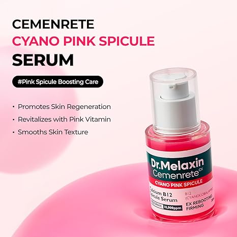 Dr. Melaxin Cemenrete Cyano Pink Spicule Serum 30ml — product image 2