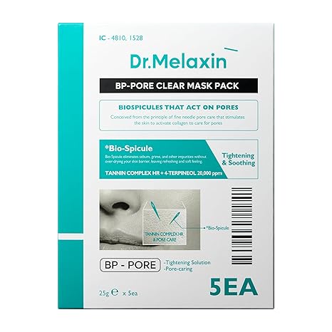 Dr. Melaxin BP Pore Clear Facial Mask — 1 Mask