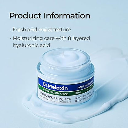Dr. Melaxin Aqua Ion Plasma Gel Cream 50ml — Фото товара 3