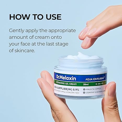 Dr. Melaxin Aqua Ion Plasma Gel Cream 50ml — Фото товара 6