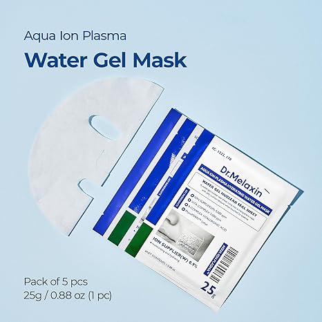 Dr. Melaxin Aqua Ion Plasma Water Gel Mask — 5 Masks