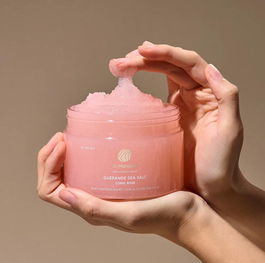 Melaxin Guerande Sea Salt Hajuvesi Body Scrub 450 g — Tuotekuva 7