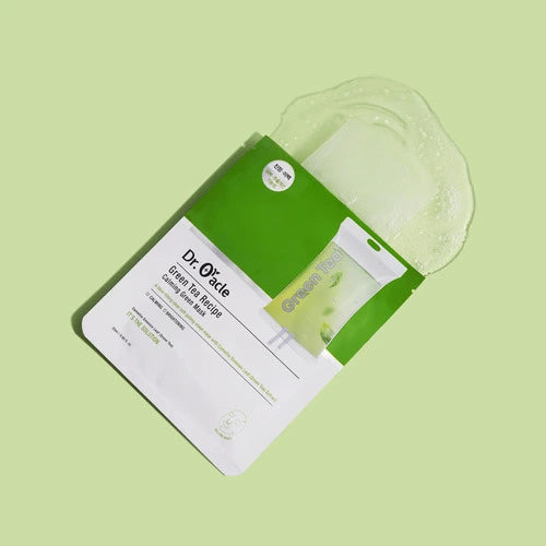 Dr. Oracle Greentea Recipe Calming Green Mask — product image 3