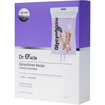 Dr. Oracle Glycyrrhizine Recipe Calming Purple Mask — 1 Mask