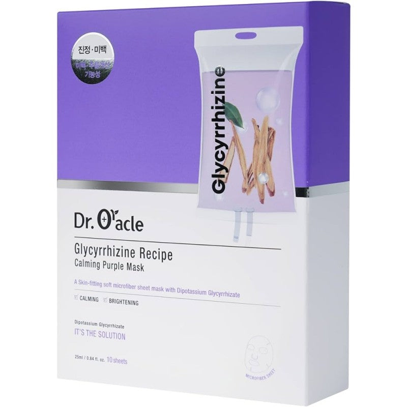 Dr. Oracle Glycyrrhizine Recipe Calming Purple Mask — 1 Mask