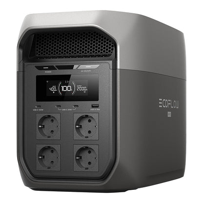 EcoFlow DELTA 3 Max Portable Power Station · 2048 Wh / 2400 W · view 2