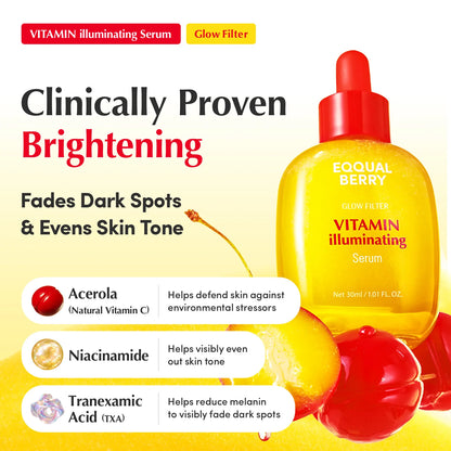 EQQUALBERRY Deep Cera Vitamin Illuminating Serum 30ml — product image 2