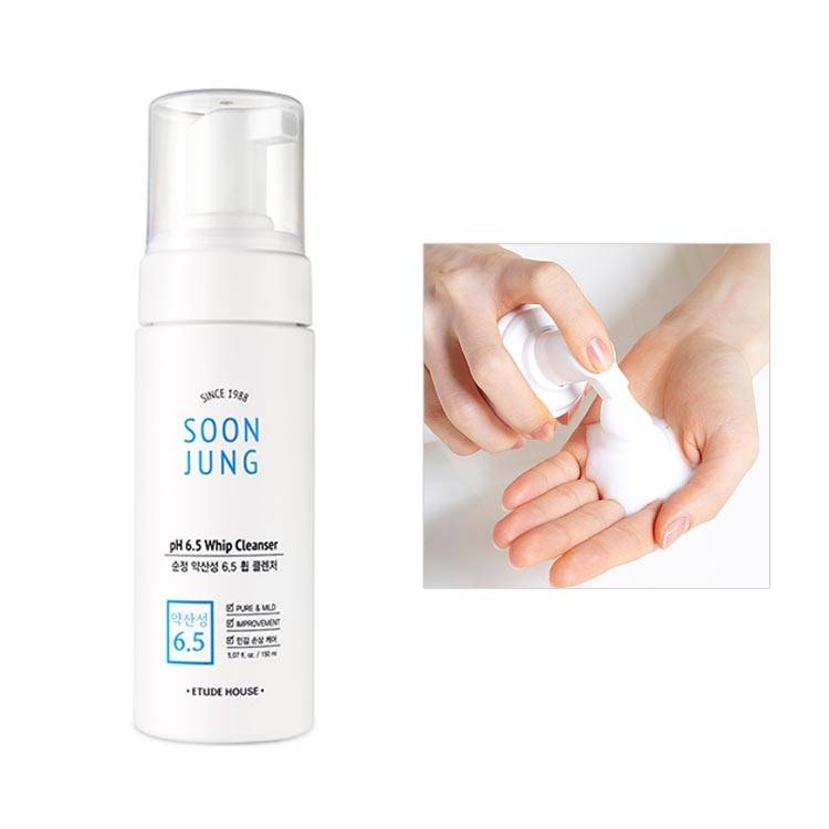 Etude House drīz Jung Ph 6.5 pātagu tīrītājs — Produkta attēls 8