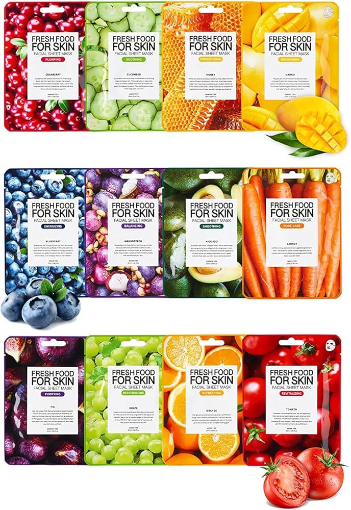 Farmskin Fresh Food for Skin Real Squeeze 12 Facial Masks — product image 2