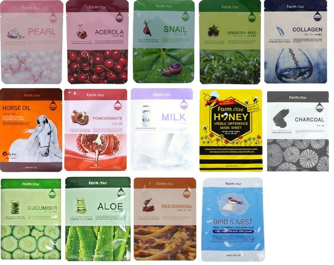 FarmStay Visible Difference Mask Sheet — Aloe