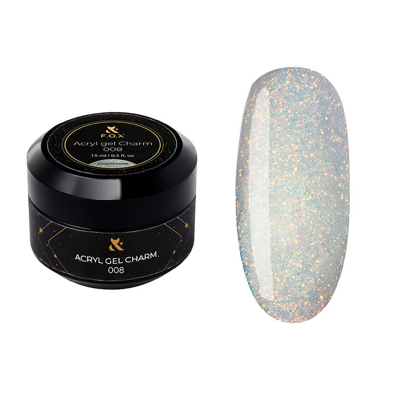 Acryl gel Charm Champagne F.O.X 008, 15 ml