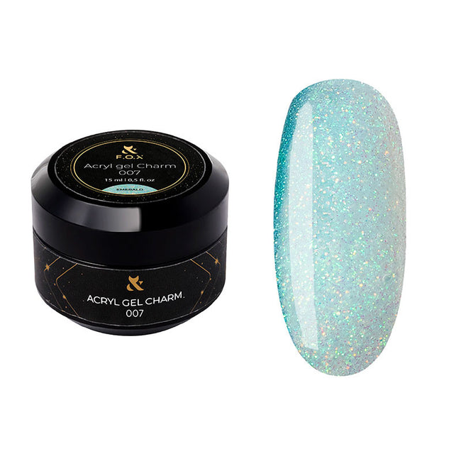 Acrygel Charm Emerald F.O.X 007, 15 ml